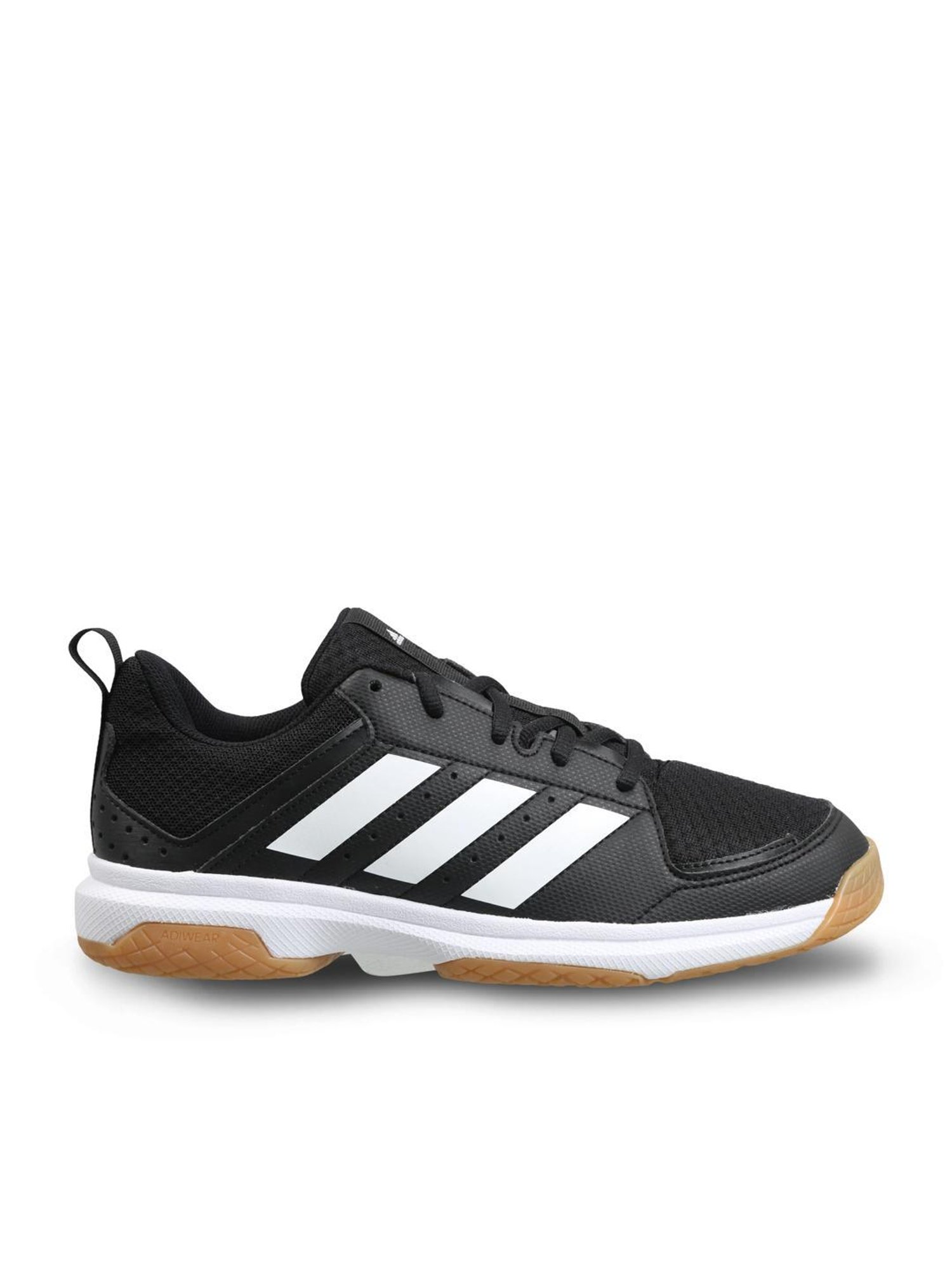 Adidas Women's Ligra 7 Black Indoor Court Shoes