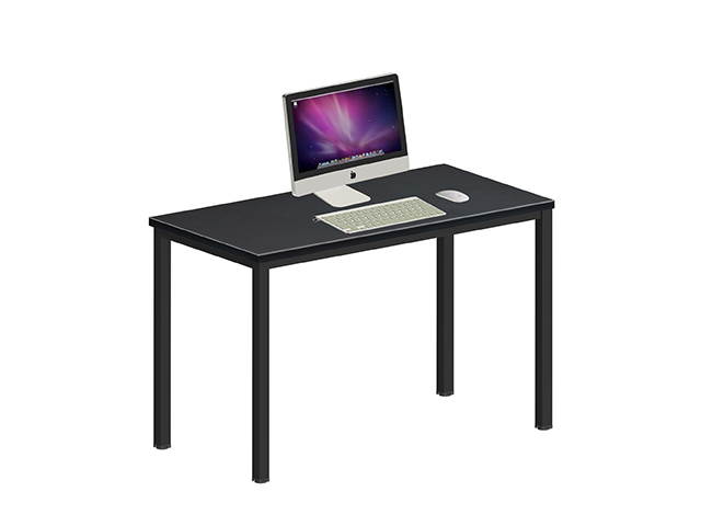 47inch Computer Desk Game Desk MDF And Metal Multi-function Table For Dining and Living Room,Modern Minimalistic Style, Solid Sturdy Table,Brown,GT93