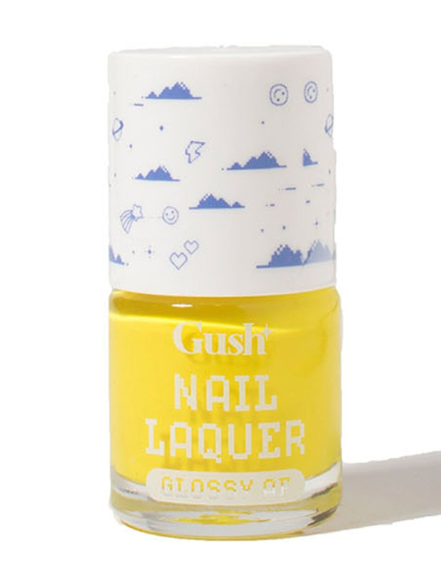 Gush Nail Lacquer Neon Lime - 7 ml