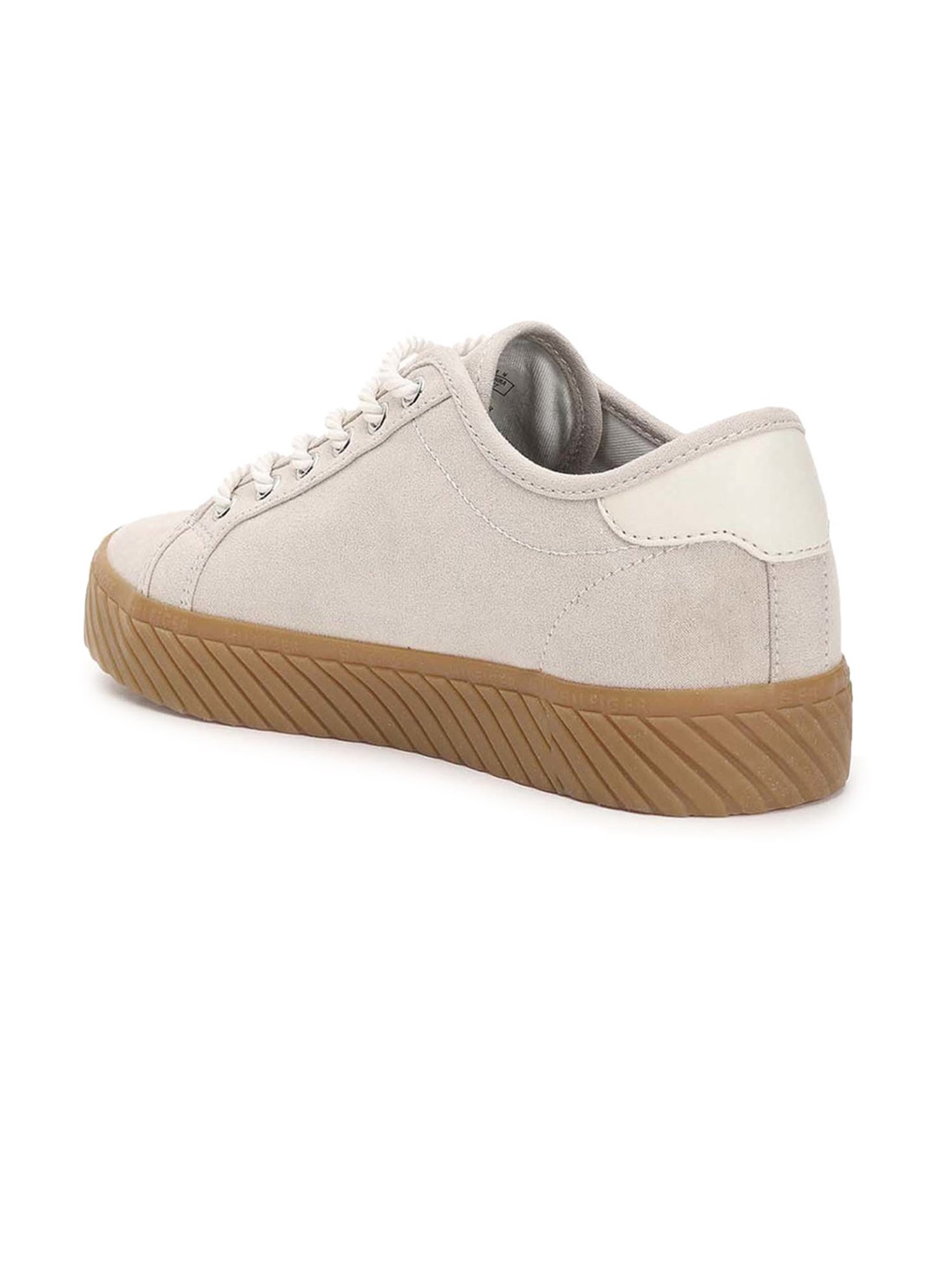 Tommy Hilfiger Women's Beige Casual Sneakers