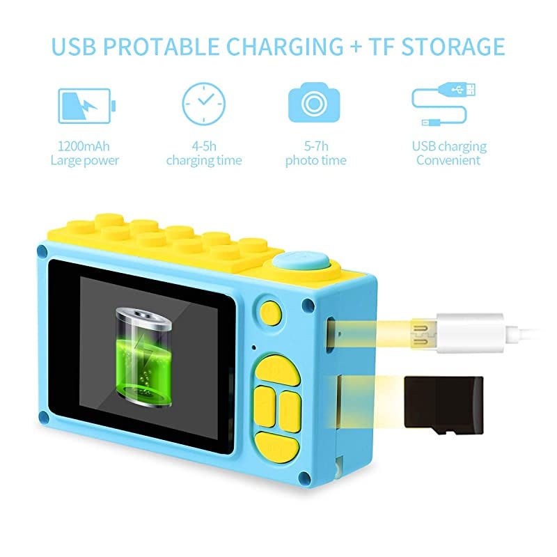 Digital Cameras for Boys Girls HD 1080P Video Camera for Children Selfie Camera Toy Cameras Mini Child Camcorder for Age 6+ Boys/Girls Pink