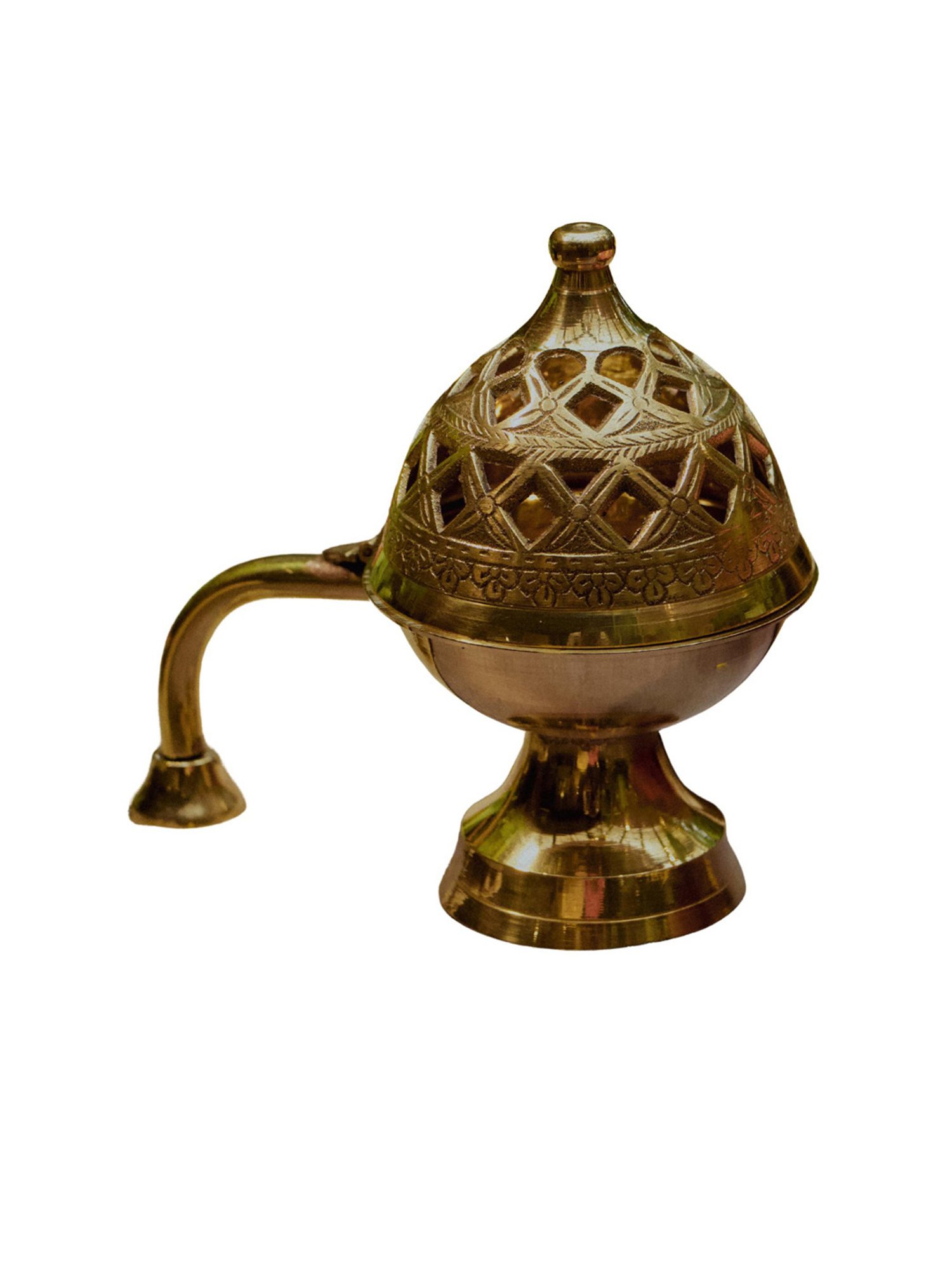 Tayhaa Brown Resin Fiery Tiger Head Showpiece