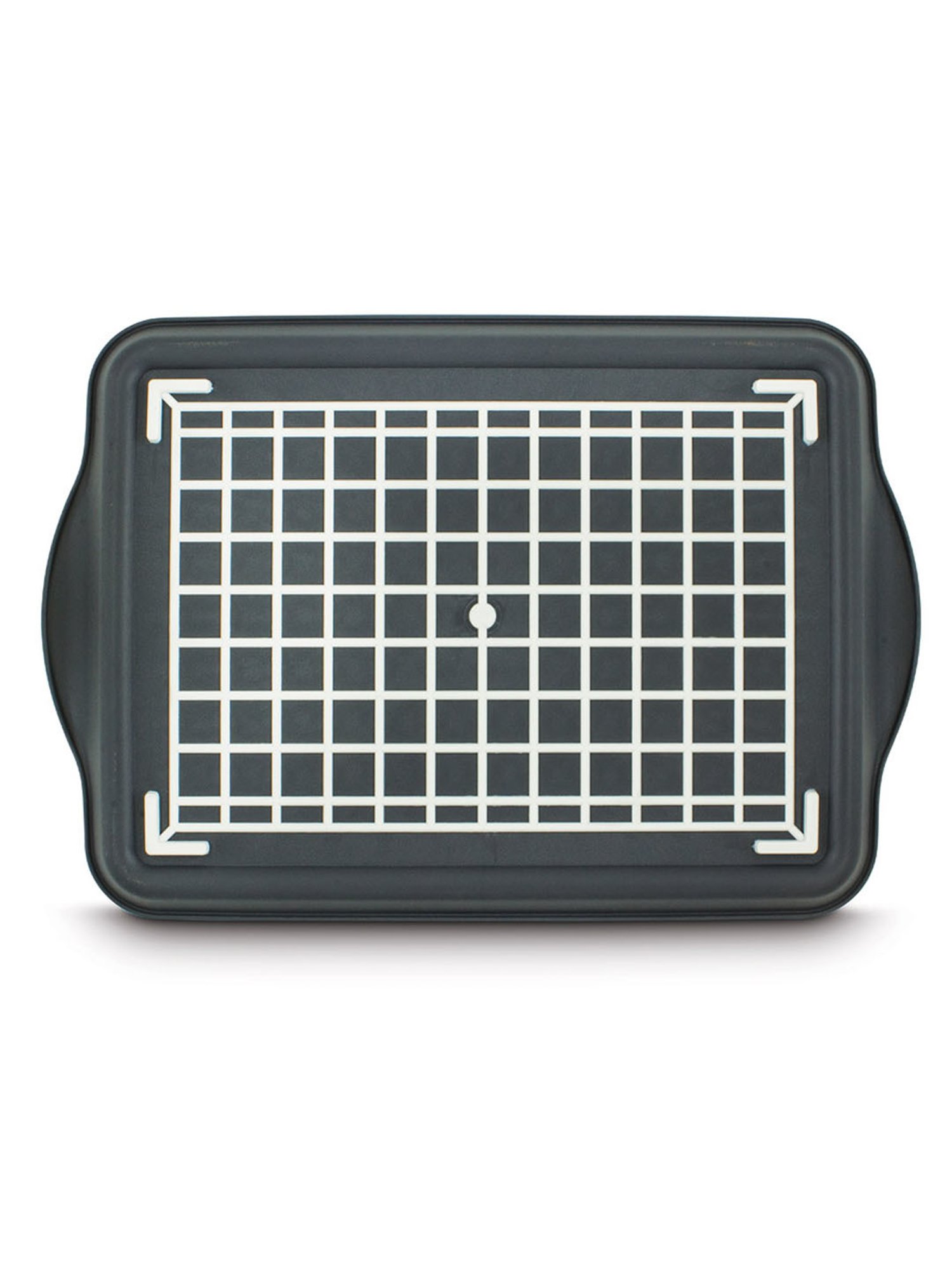 Gibson Home 18" x 24" Ceramic Gracious Rectangular Serving Platter