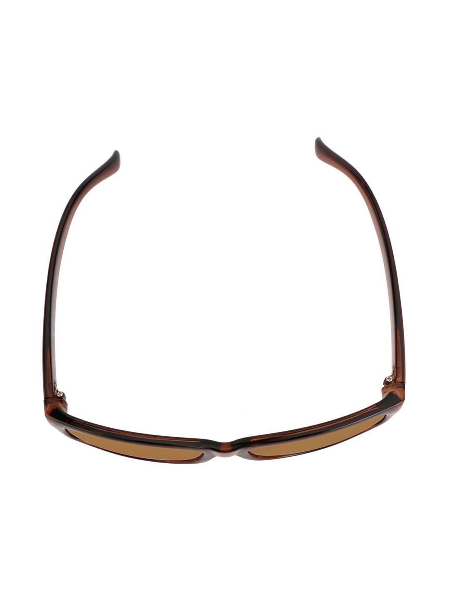 Gio Collection G9279BRW Brown Rectangular Sunglasses