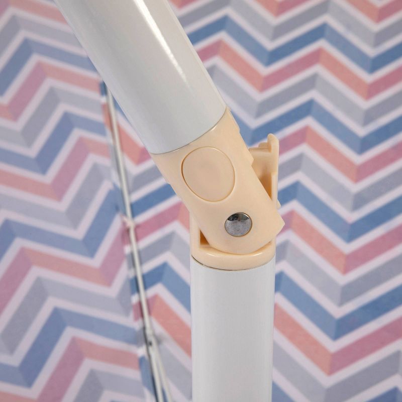 Picnic Time 5.5'  Beach Stick Umbrella - multi