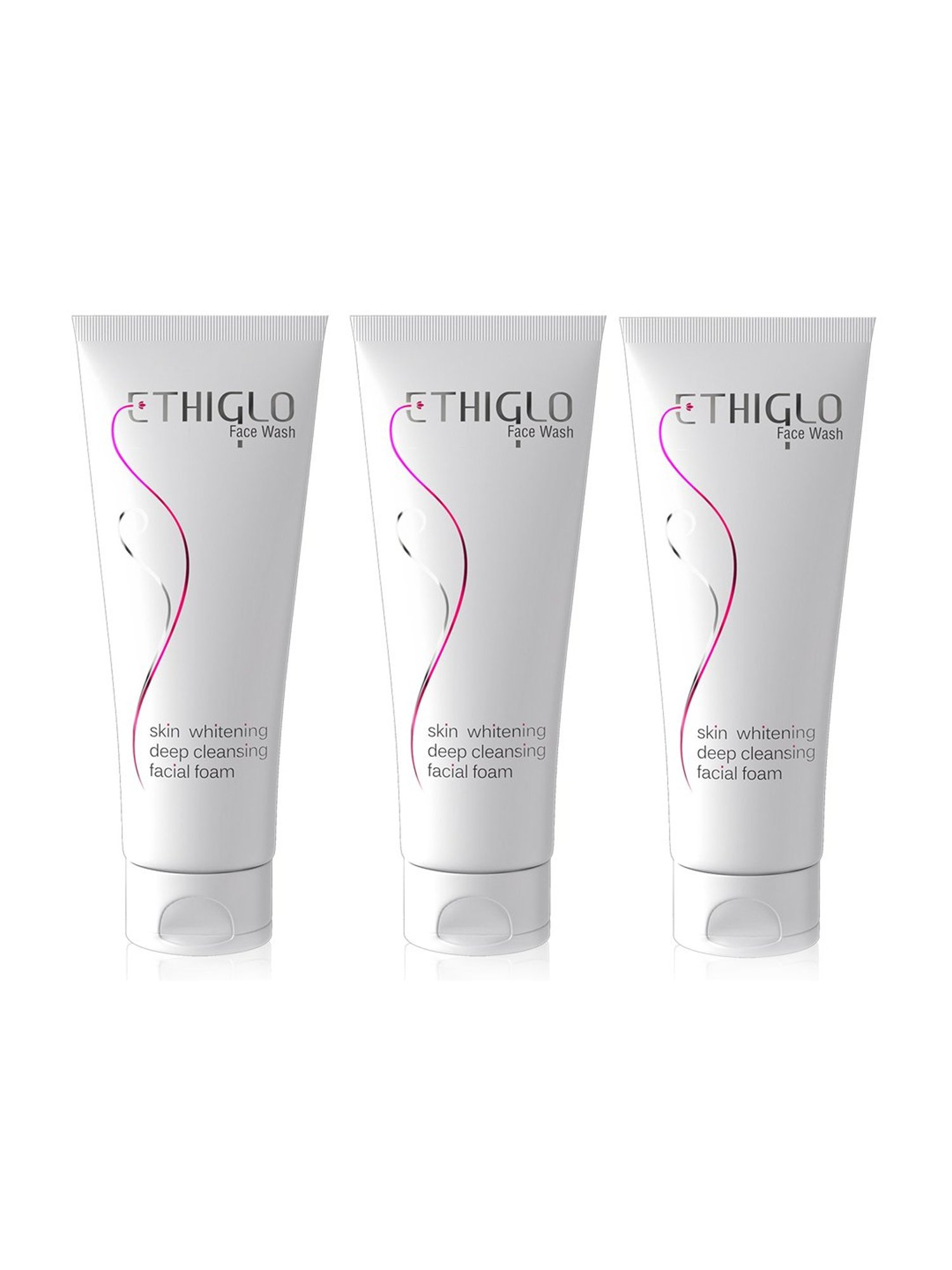Ethiglo Skin Whitening Face Wash - Pack of 3 (200 ml Each)