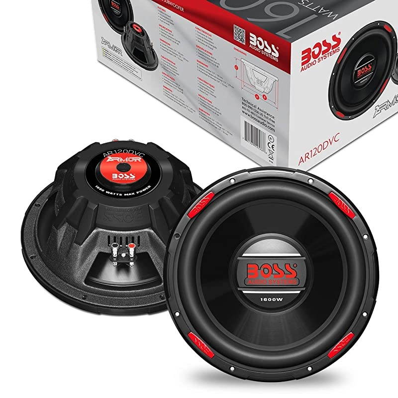 AR100DVC 10 Inch Car Subwoofer 1400 Watts Maximum Power Dual 4 Ohm Voice Coil Sold Individually