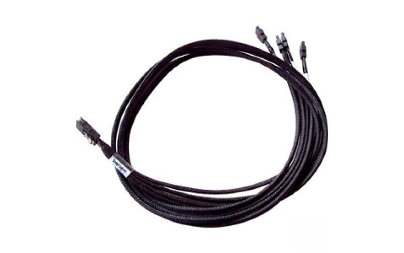 HighPoint Int-MS-1M4S Data Transfer Cable Adapter - SFF-8087 Mini-SAS - SATA - 3ft