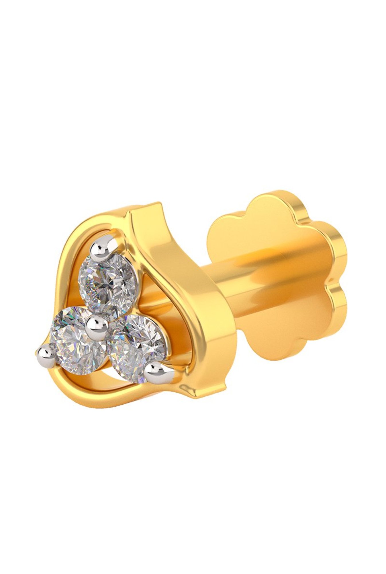Joyalukkas 18k Gold & Diamond Nosepin