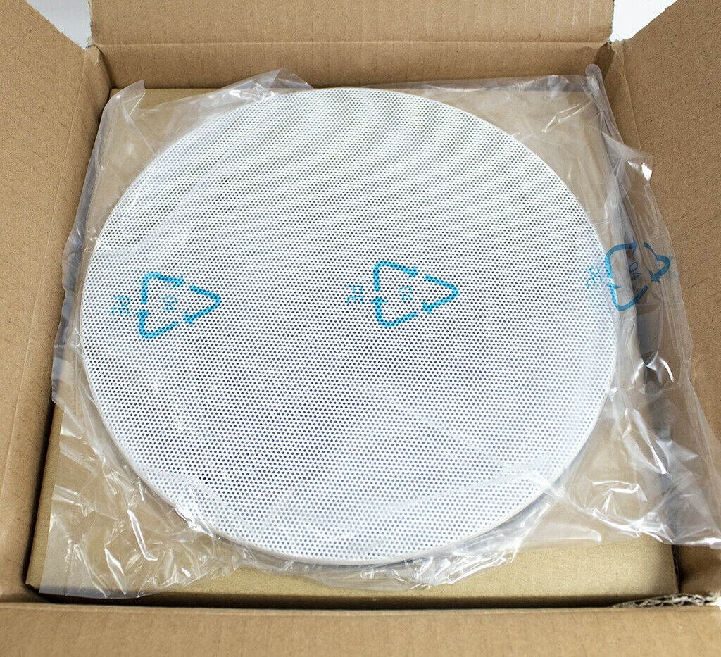 6.5" 100W Round Ceiling Tilt Angle Speaker Flush Wall Home Audio System White