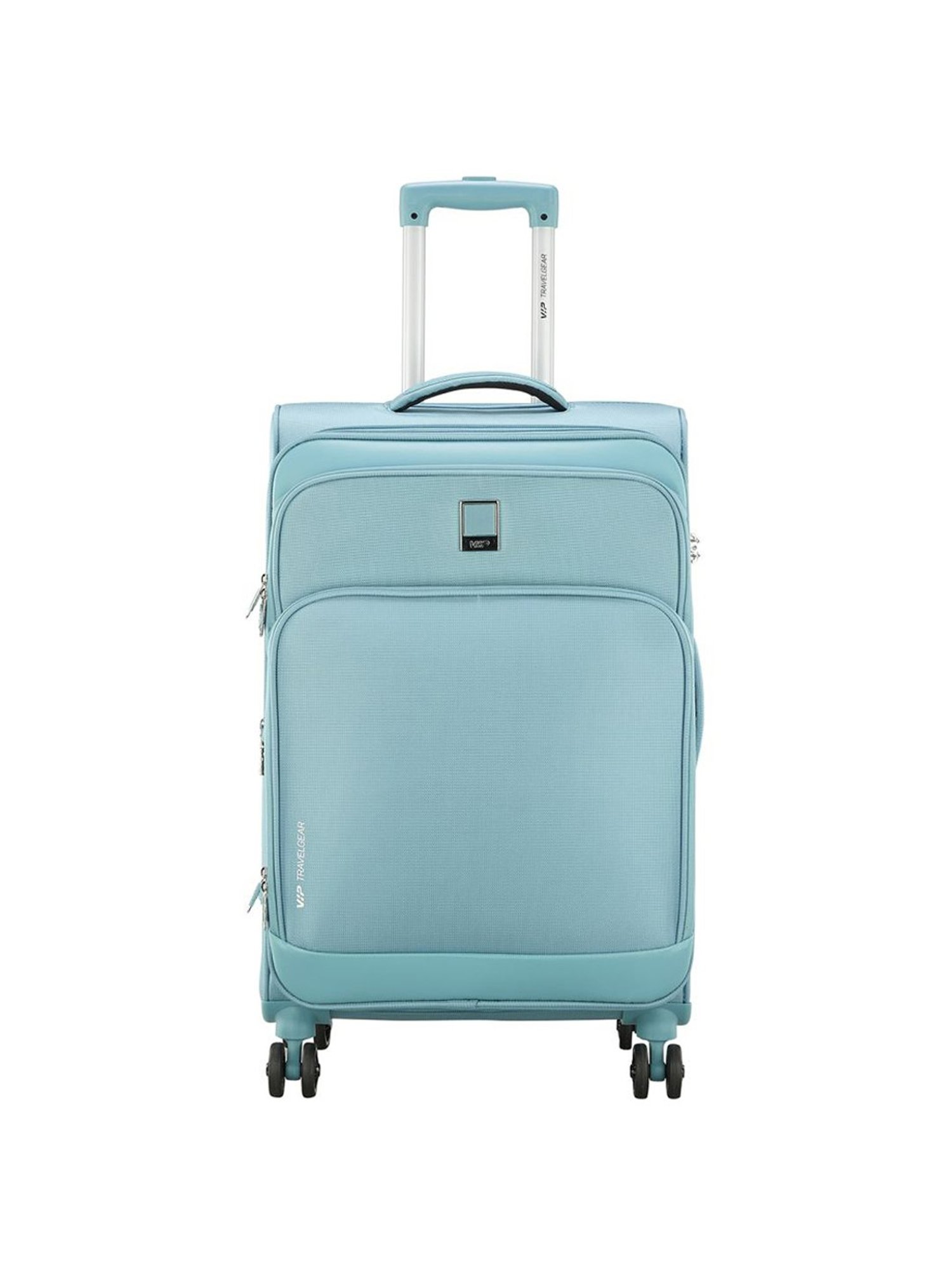 VIP Ultimus Green Solid Soft Medium Trolley Bag - 30 cm