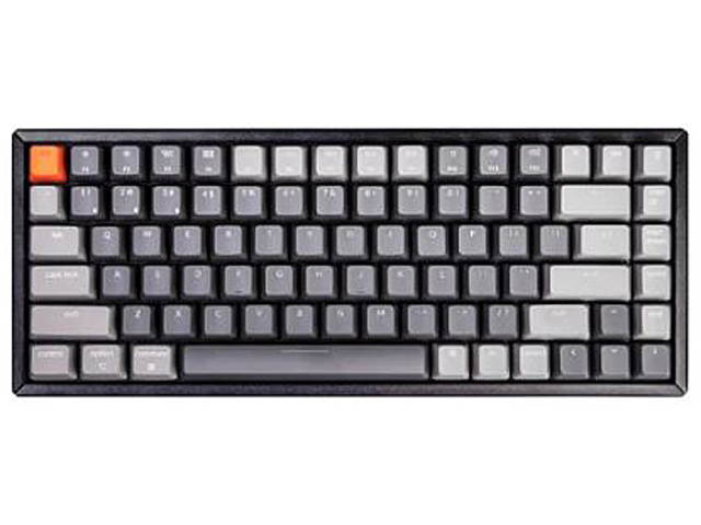 Keychron K2 Bluetooth/USB-C Keyboard - RGB Backlit - Gateron Brown - Mac and Windows - Aluminum Frame