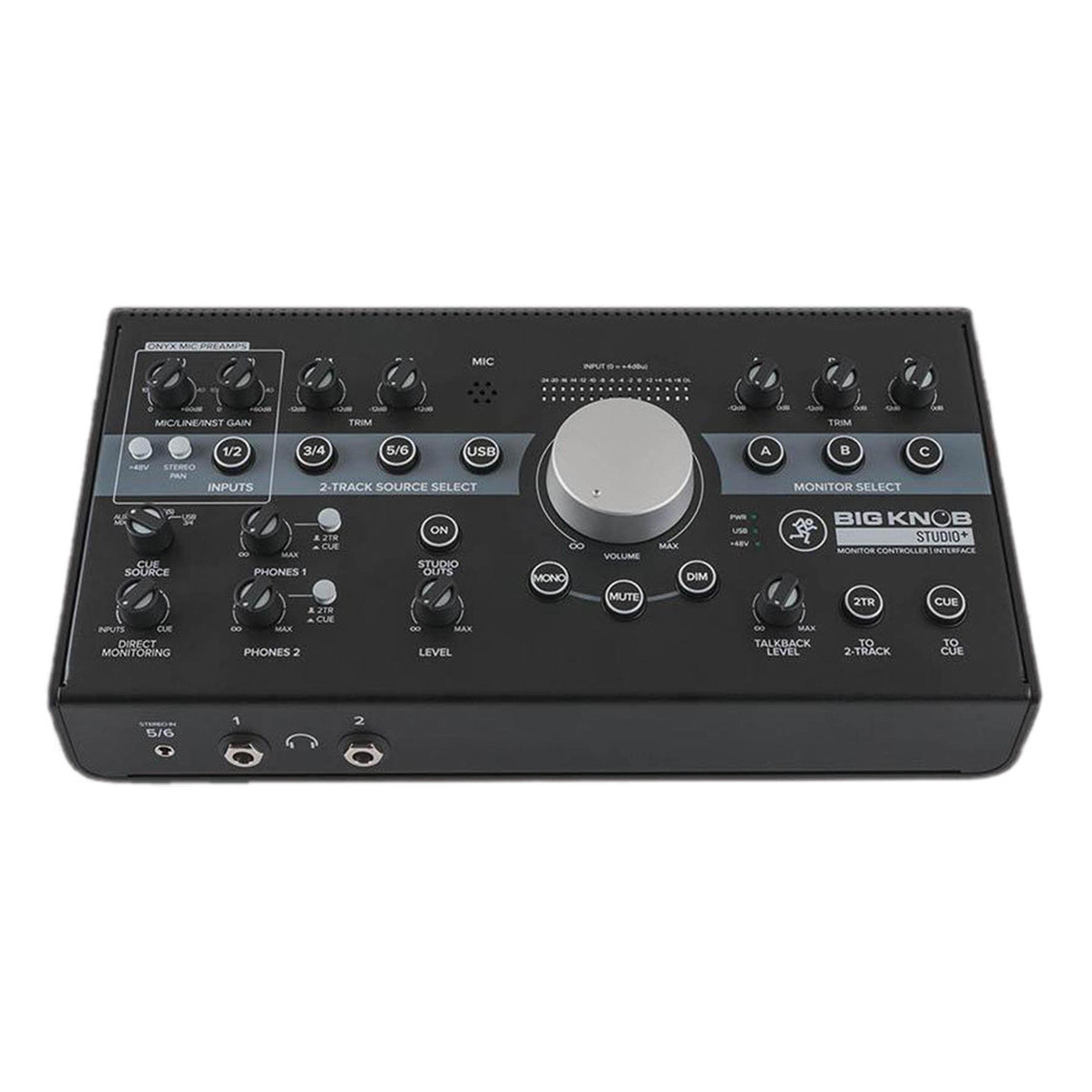 Mackie Big Knob Studio Monitor Plus Controller Interface
