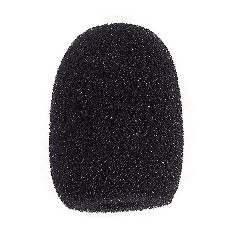 Mini Microphone Windscreens &ndash; 24-Pack Microphone Foam Cover for Lapel, Lavalier, and Headset Microphones, Black