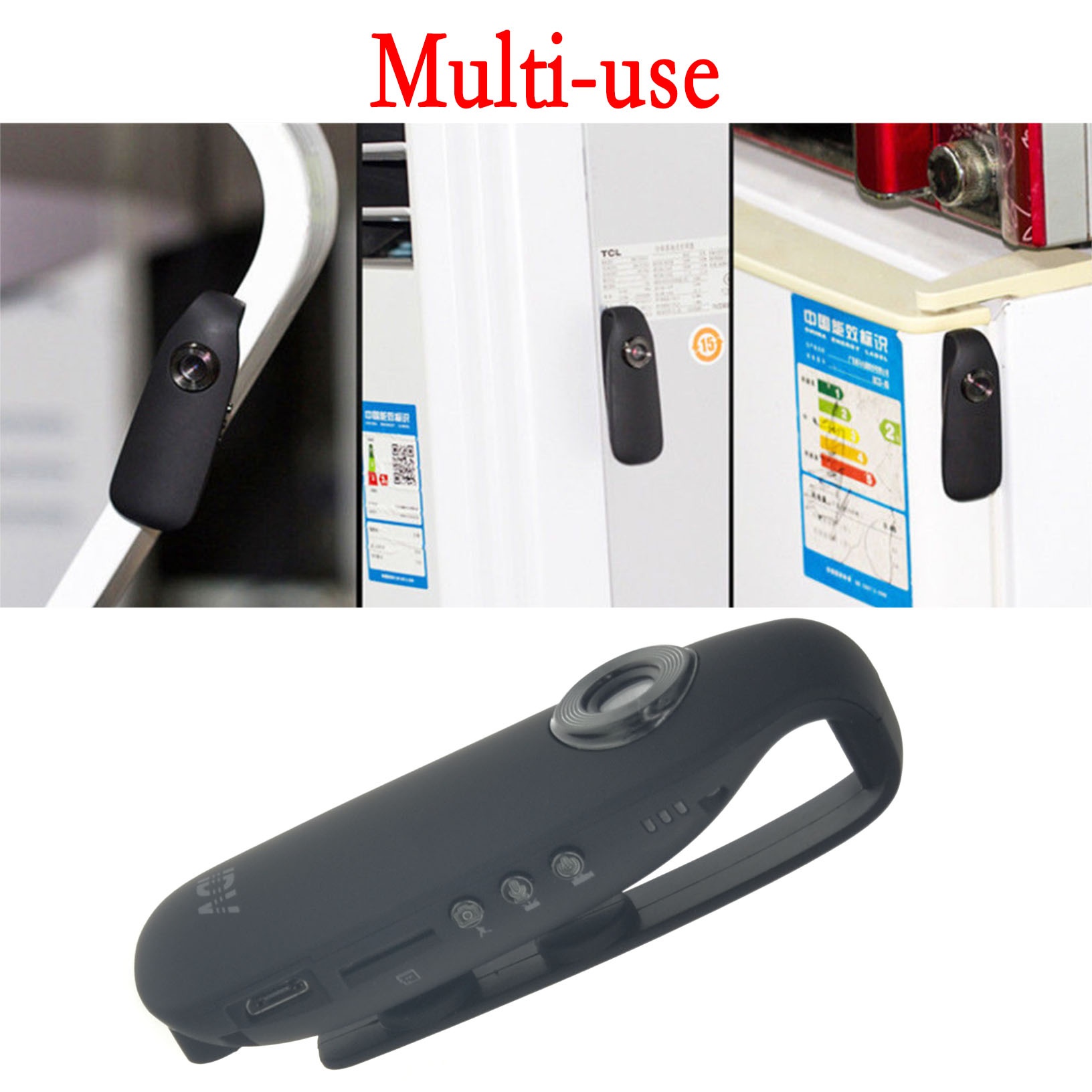 HD 1080P 130&deg; Mini Camcorder Dash Cam Police Body Motorcycle Bike Motion Camera