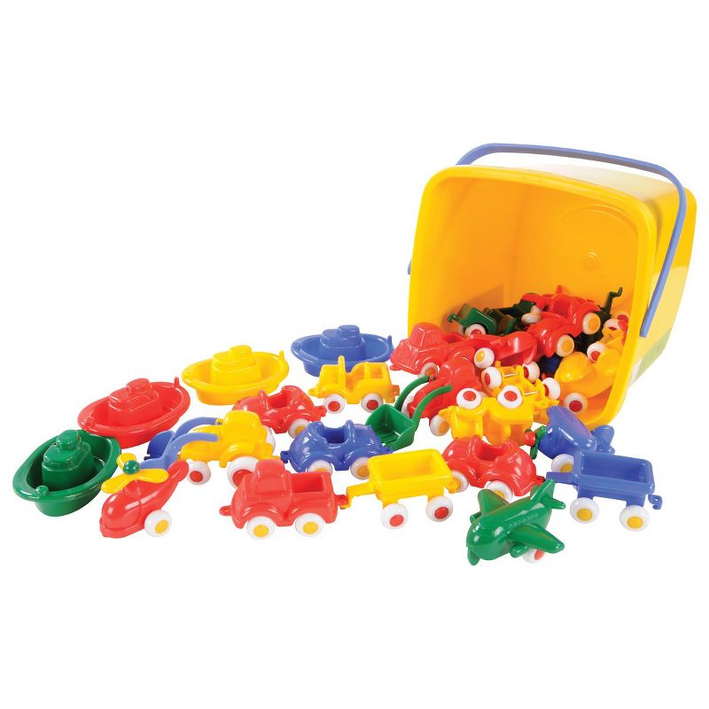 Viking Toys 30 Piece Classic Bucket of Vehicles
