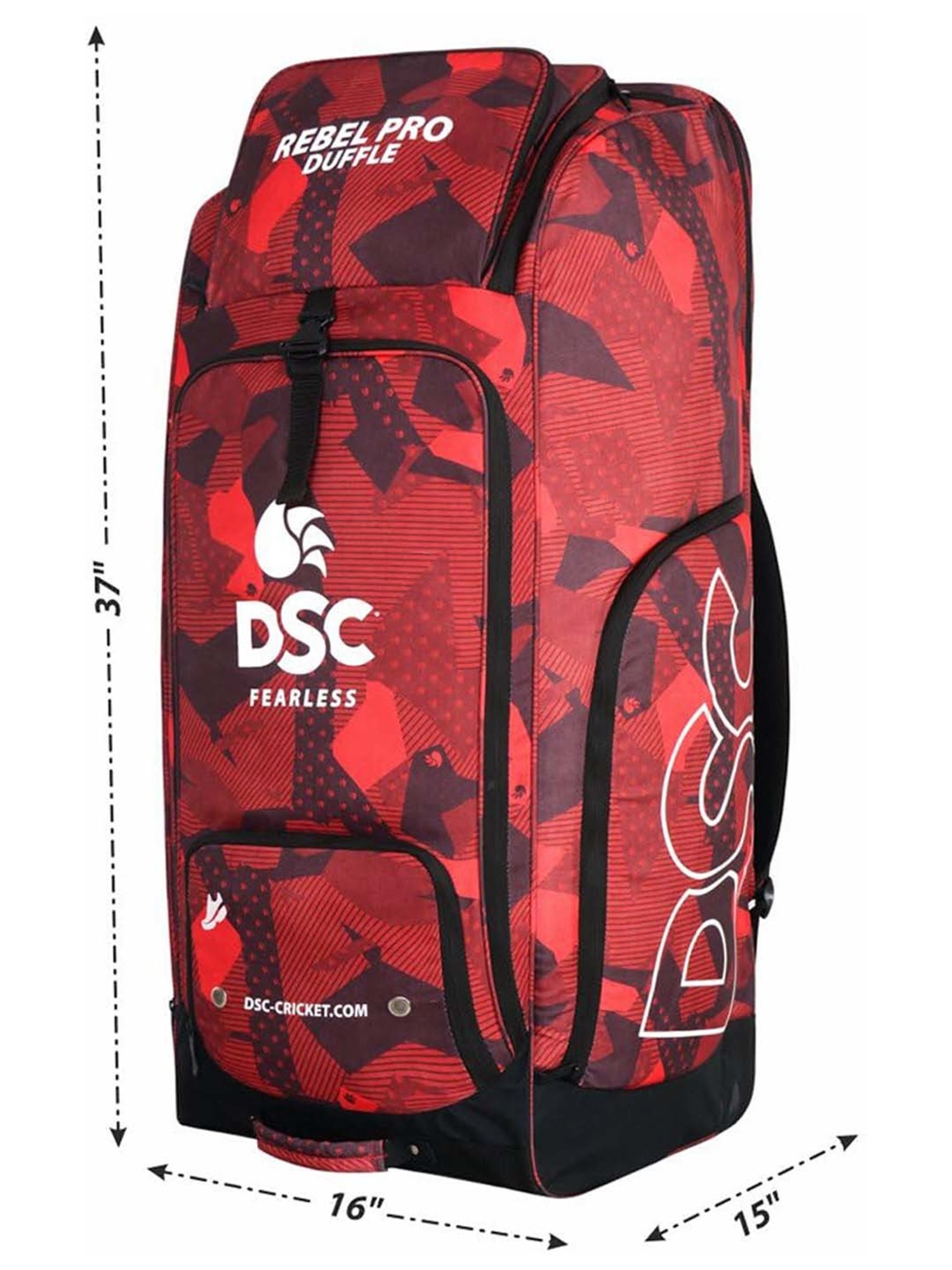 DSC Cricket Rebel Pro Duffle Kit Bag Size - Free Size