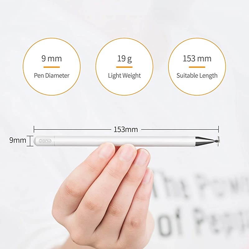 Stylus pens for ipad Pencil  Capacitive Pen High Sensitivity Fine Point Magnetism Cover Cap Universal for AppleiPhoneIpad proMiniAirAndroidMicrosoftSurface and Other Touch Screens
