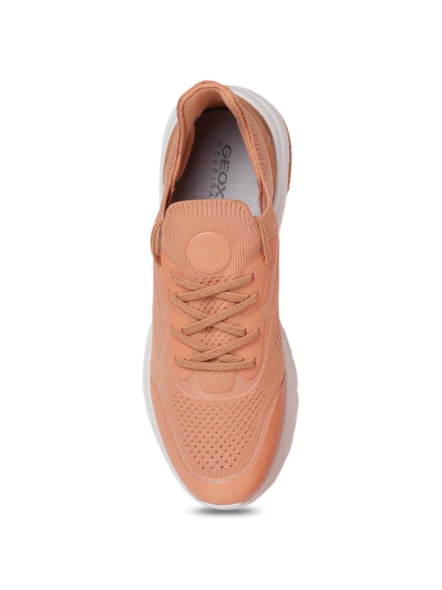 Geox Women's D Spherica Actif Peach Running Shoes