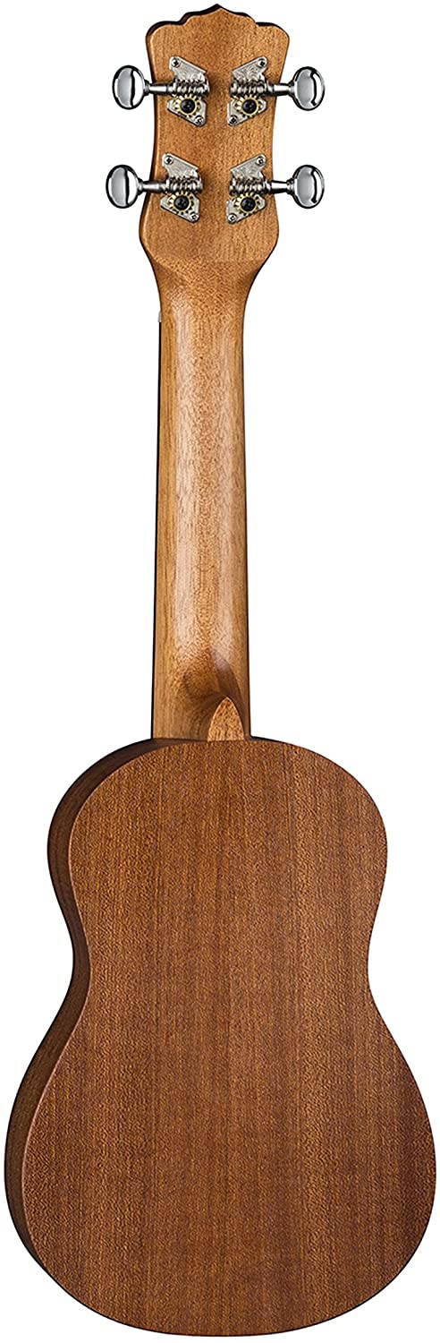 Luna Guitars Uke Tribal Mahogany Soprano Ukulele