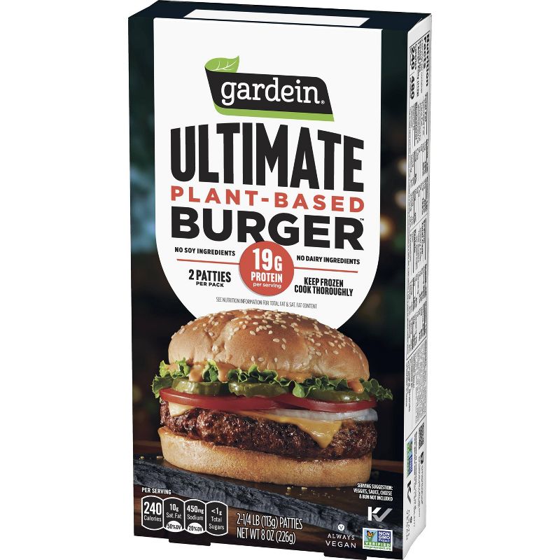 Gardein Frozen Ultimate Burger - 2ct/8oz