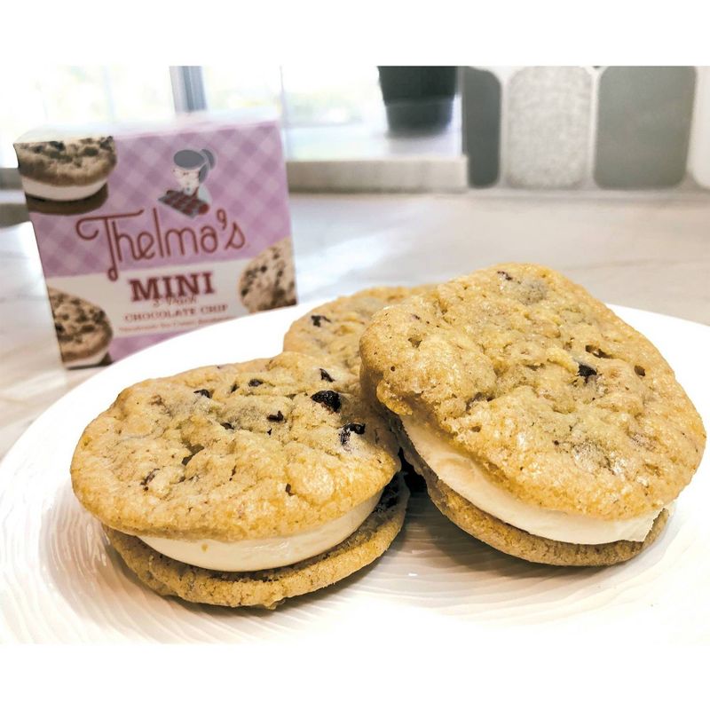 Thelma's Chocolate Chip Mini Ice Cream Sandwiches - 4.5oz/3ct