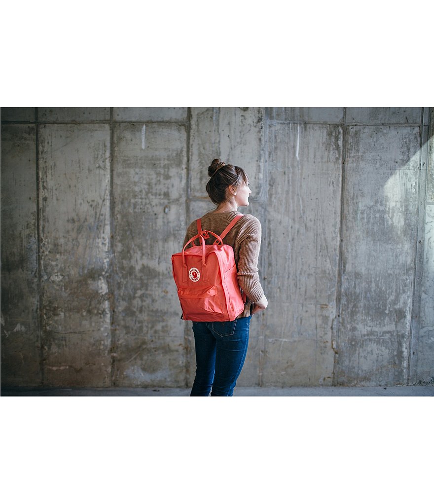 Fjallraven Kanken Water-Resistant Cotton Zipper Convertible Backpack