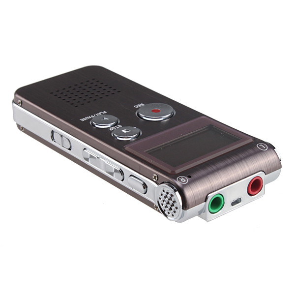 4GB Digital Voice Recorder Dictaphone MP3 Player Rechargeable