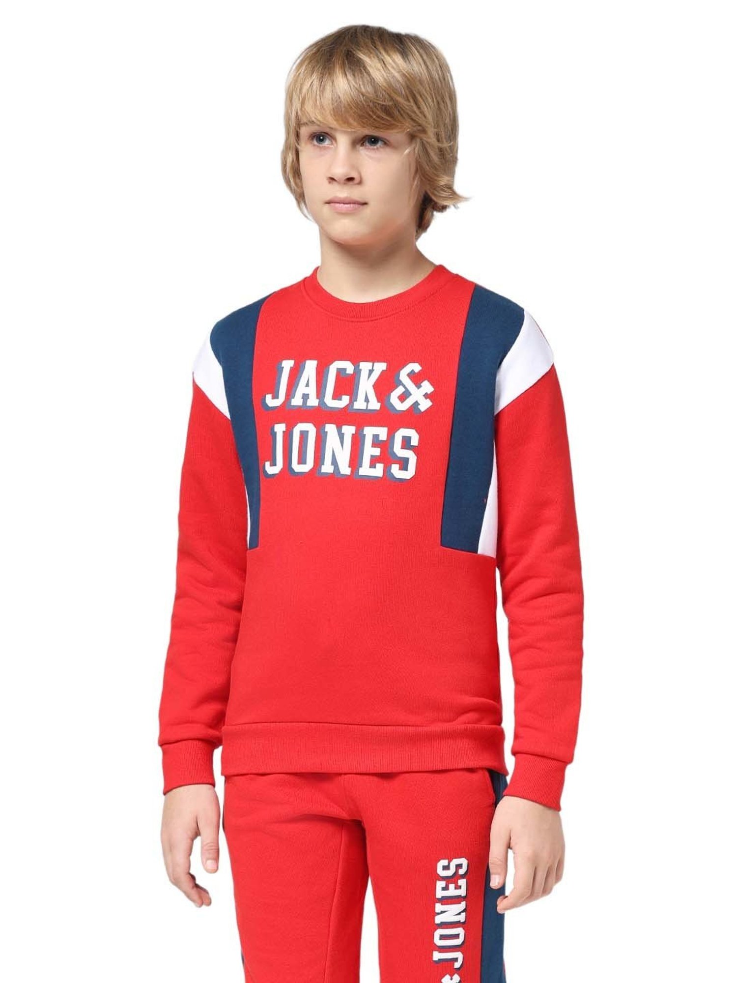 Mothercare Kids Navy Embellished Full Sleeves Sweatshirt