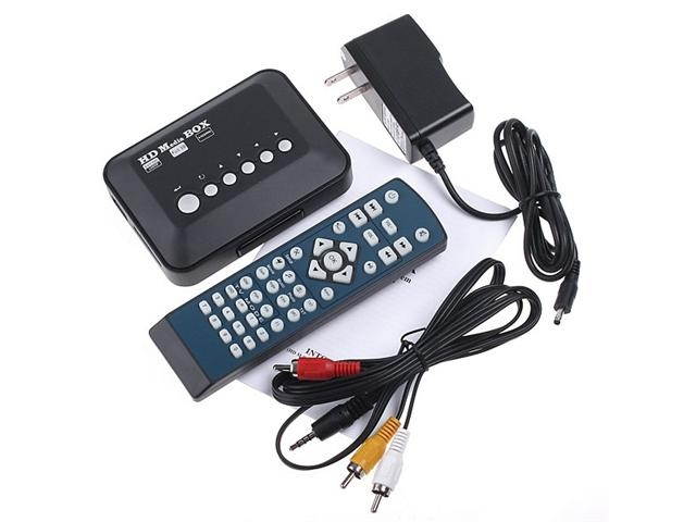 1080P HD USB HDMI SD/MMC Multi TV Media Player RMVB MKV,1080P Full HD Media Player w/ HDMI/USB/AV/YPrPb/SD