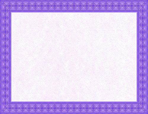 Geographics Assorted Fashion Card Stock Certificates,8.5 x 11", 40/pack (48670)