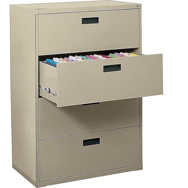 MBI 4-Drawer Lateral File Cabinet, Locking M304LPU