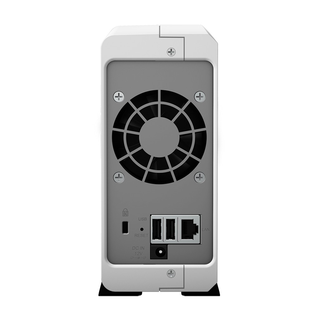 Synology DiskStation DS120j NAS Server, Marvell Armada 3700 88F3720, 512MB DDR3L Memory, 2TB SATA, Synology DSM Software