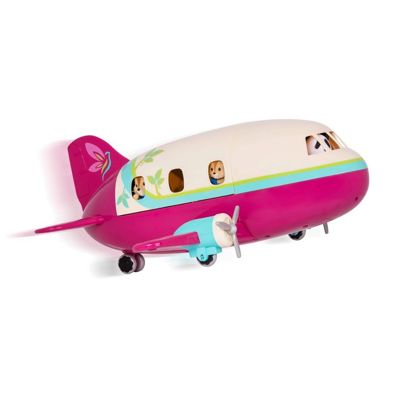 Li'l Woodzeez Toy Airplane with Accessories 35pc - Honeysuckle Airway