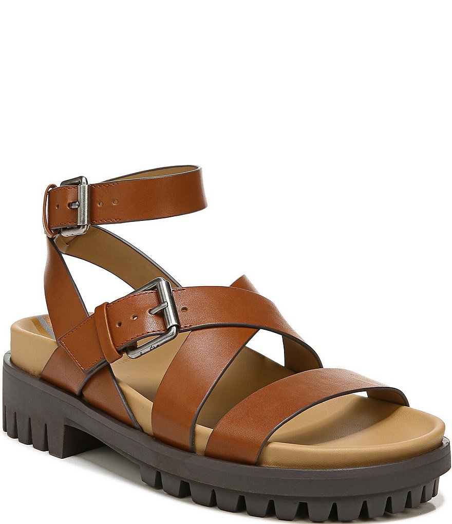 Sam Edelman Eleanora Leather Ankle Wrap Sandals