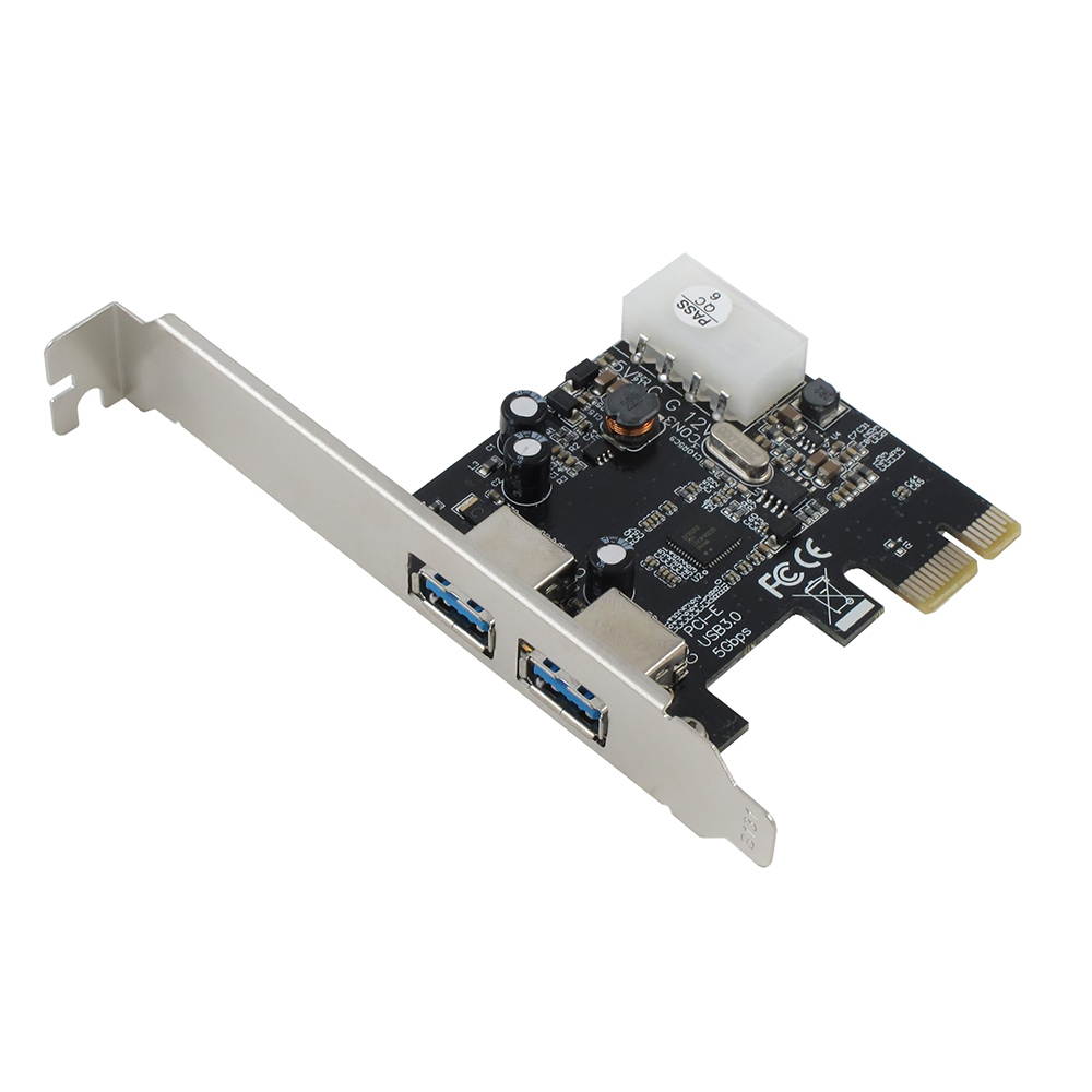 SEDNA - PCI Express 2 Port USB 3.0 Adapter ( NEC 720200 chipset )