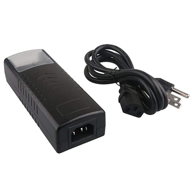 4 Channel CCTV Camera Power Supply 5 Amp Distribution Power Supply 90V-264VAC Input to 12V-13.8VDC Output Security Camera Power Adapter with PTC Fuse