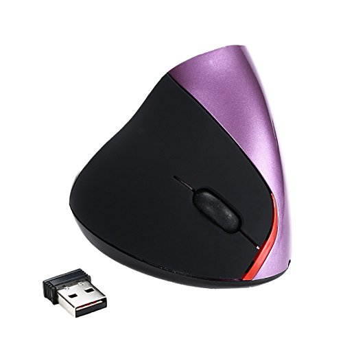 Zgeer 2.4GHz Wireless Mouse Ergonomic Vertical Mouse,Gaming Mouse, Rechargeable Portable Mouse, 2400DPI USB Mice for Laptop,Desktop,PC,etc.