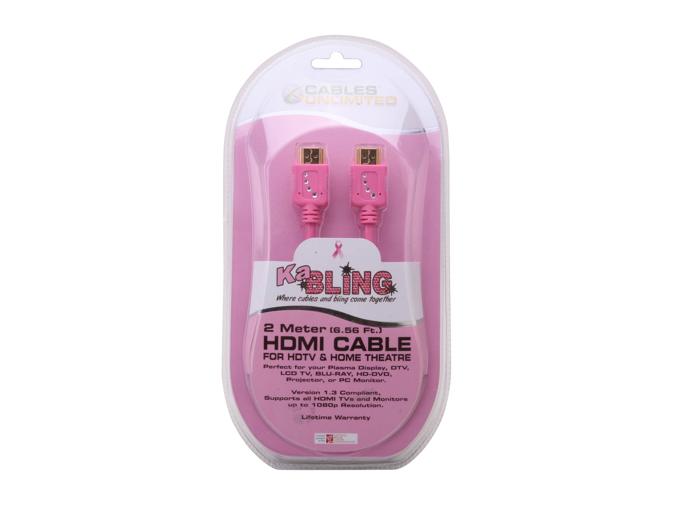 CABLES UNLIMITED PCM-2295-02MP 6.67 ft. KaBLING HDMI 1.3 Cable