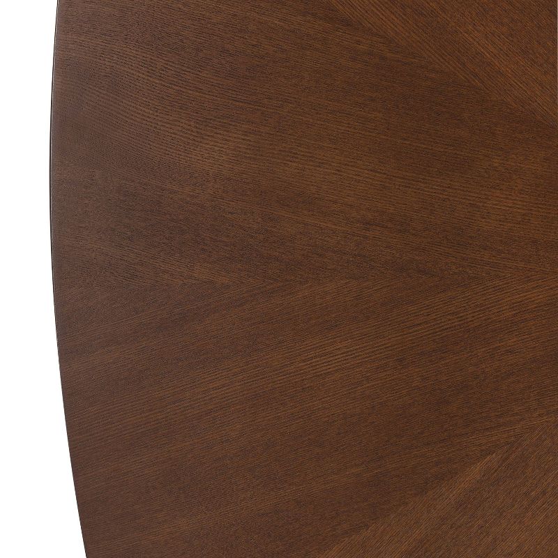 Farrah Oval Dining Table Walnut - Poly and Bark