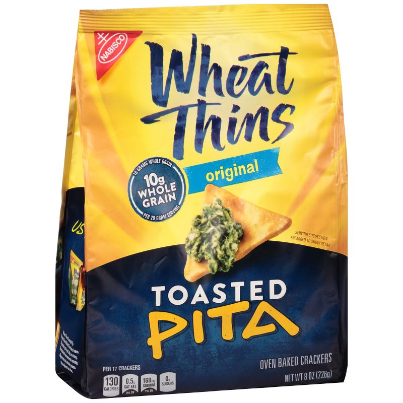 Wheat Thins Original Toasted Pita Chips - 8oz
