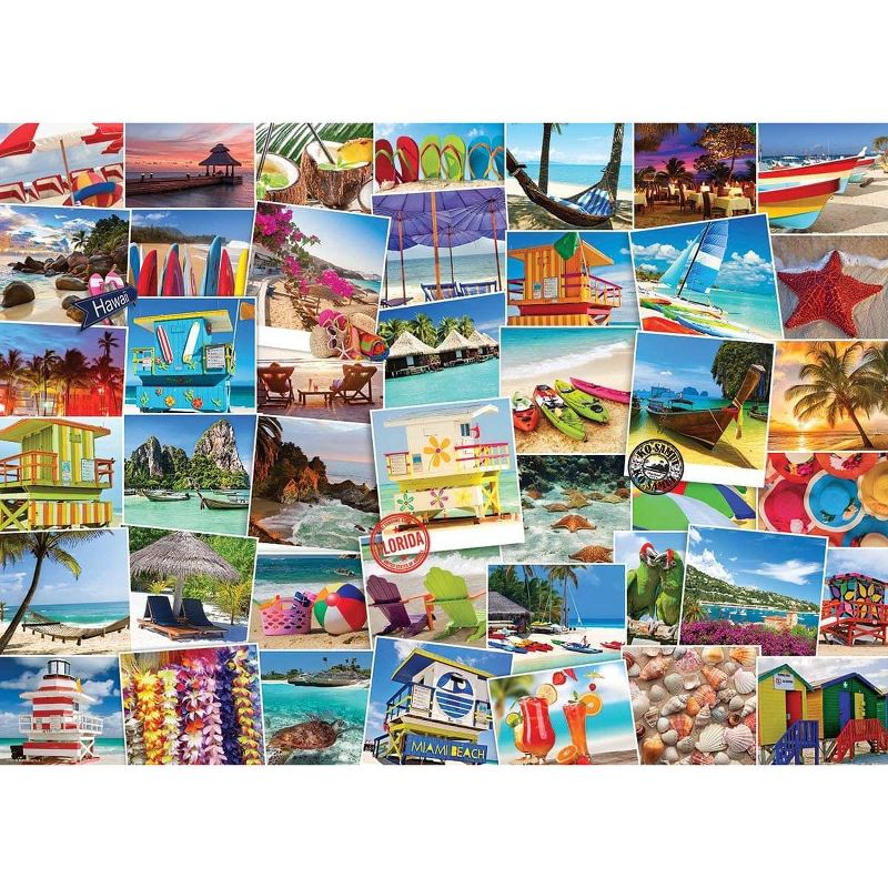 Eurographics Inc. Globetrotter Beaches 1000 Piece Jigsaw Puzzle