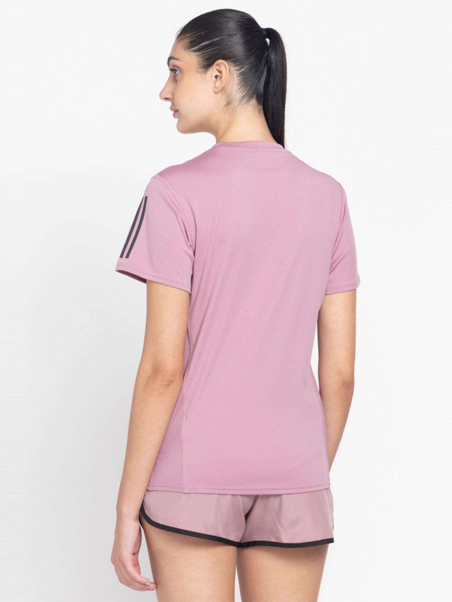 Columbia Pink Regular Fit Sports T-Shirt