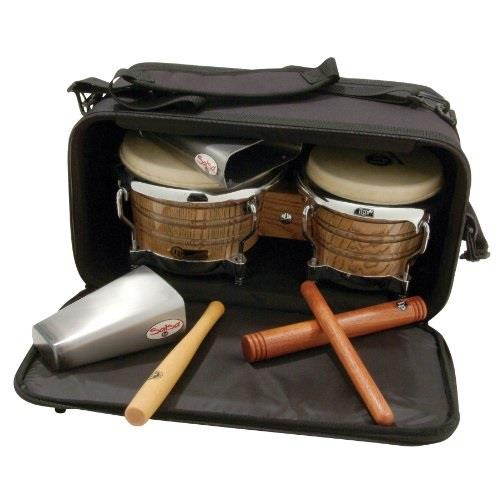 latin percussion lp533bk pro bongo bag