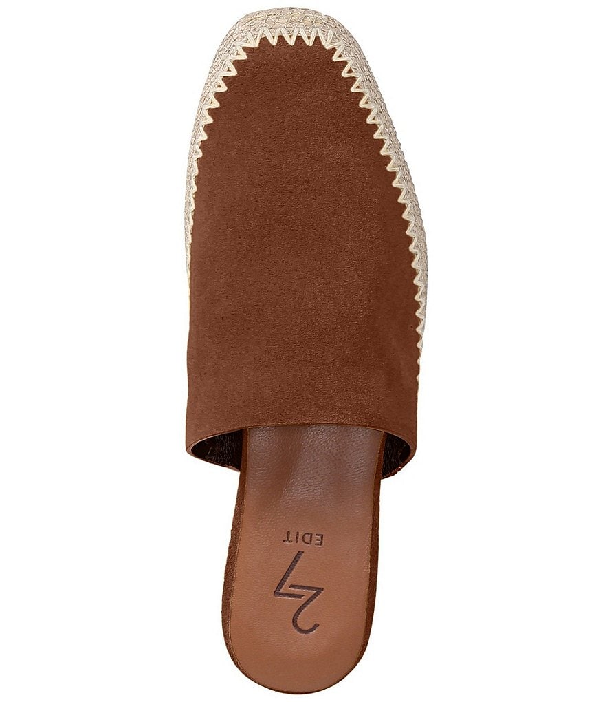 27 EDIT Naturalizer Candice Suede Slip-On Mules