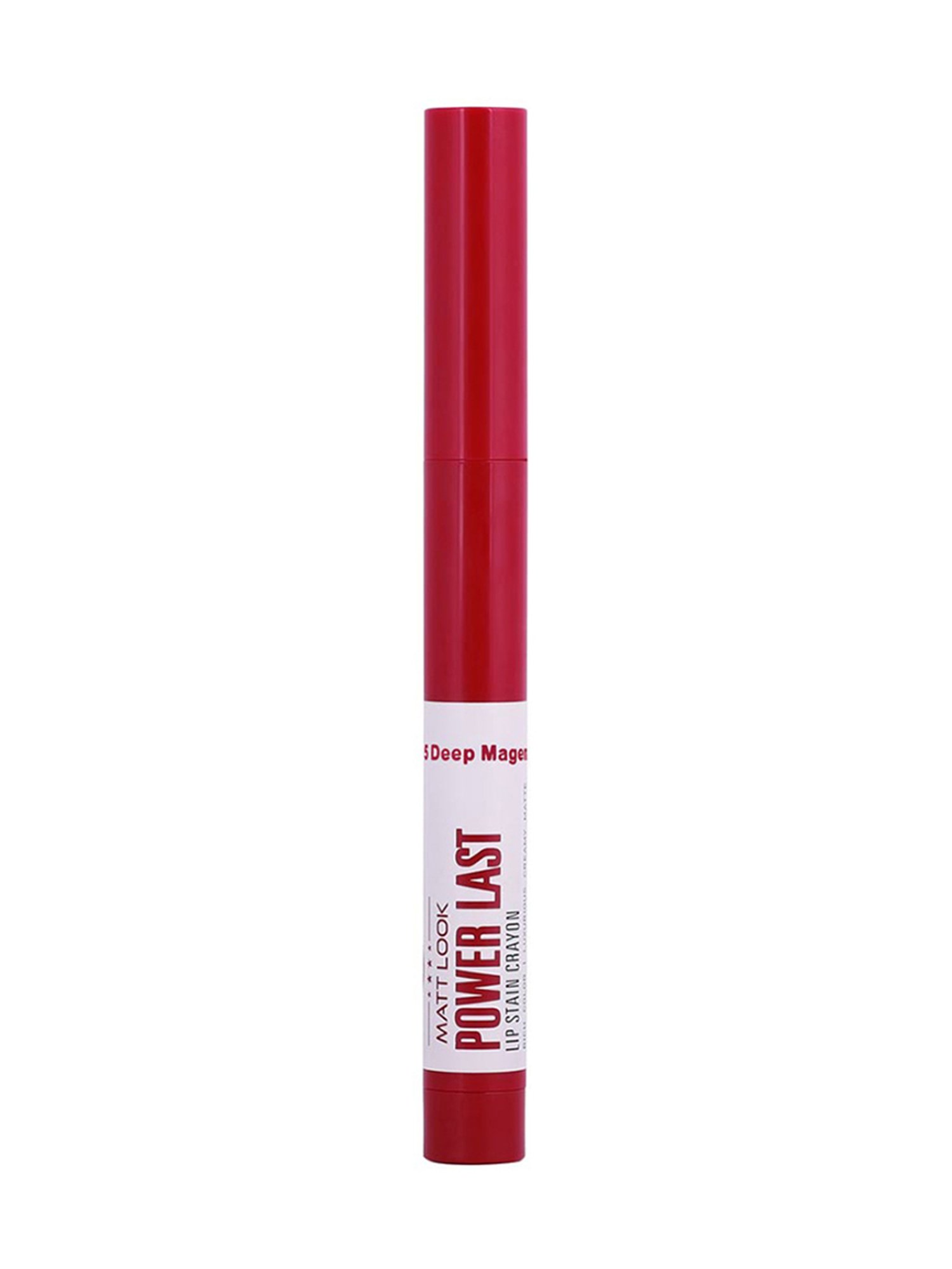 Lenphor Matte Show-Off Lip Crayon Cupid Red - 2.8 gm