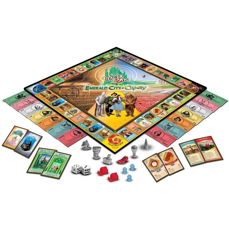 MasterPieces Wizard of Oz Emerald City Opoly Board Game