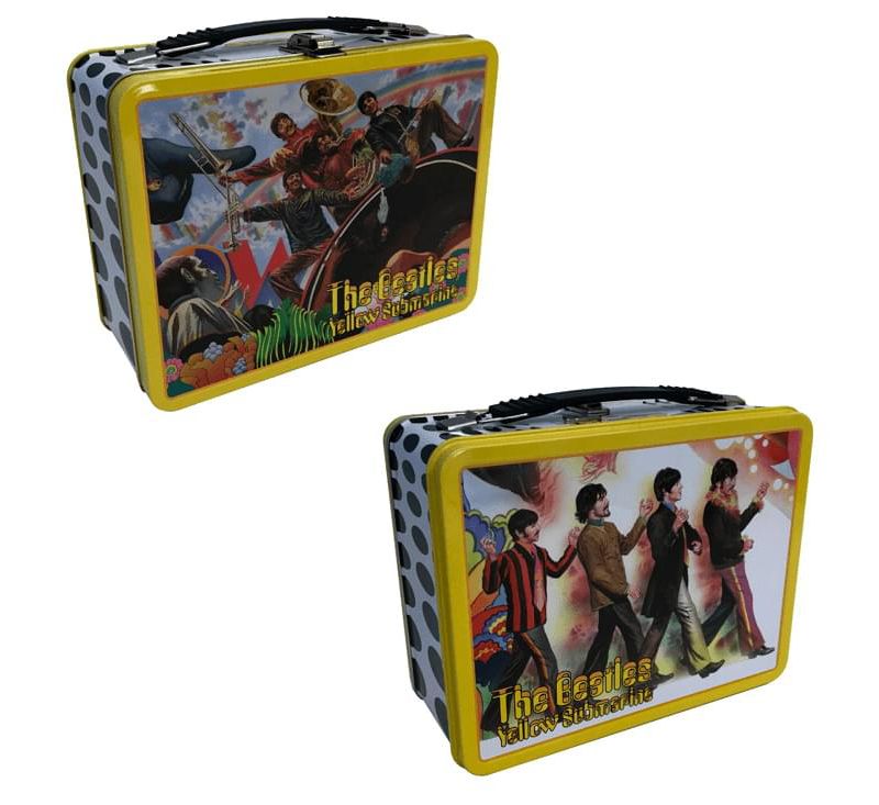 Factory Entertainment The Beatles Alex Ross Art Yellow Submarine Retro Style Tin Tote