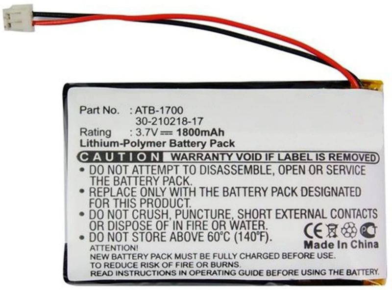 MPF Products ATB-1700 30-210218-17 Battery Replacement Compatible with RTI T3V, T3-V, T3-V+ Universal Remote Controllers