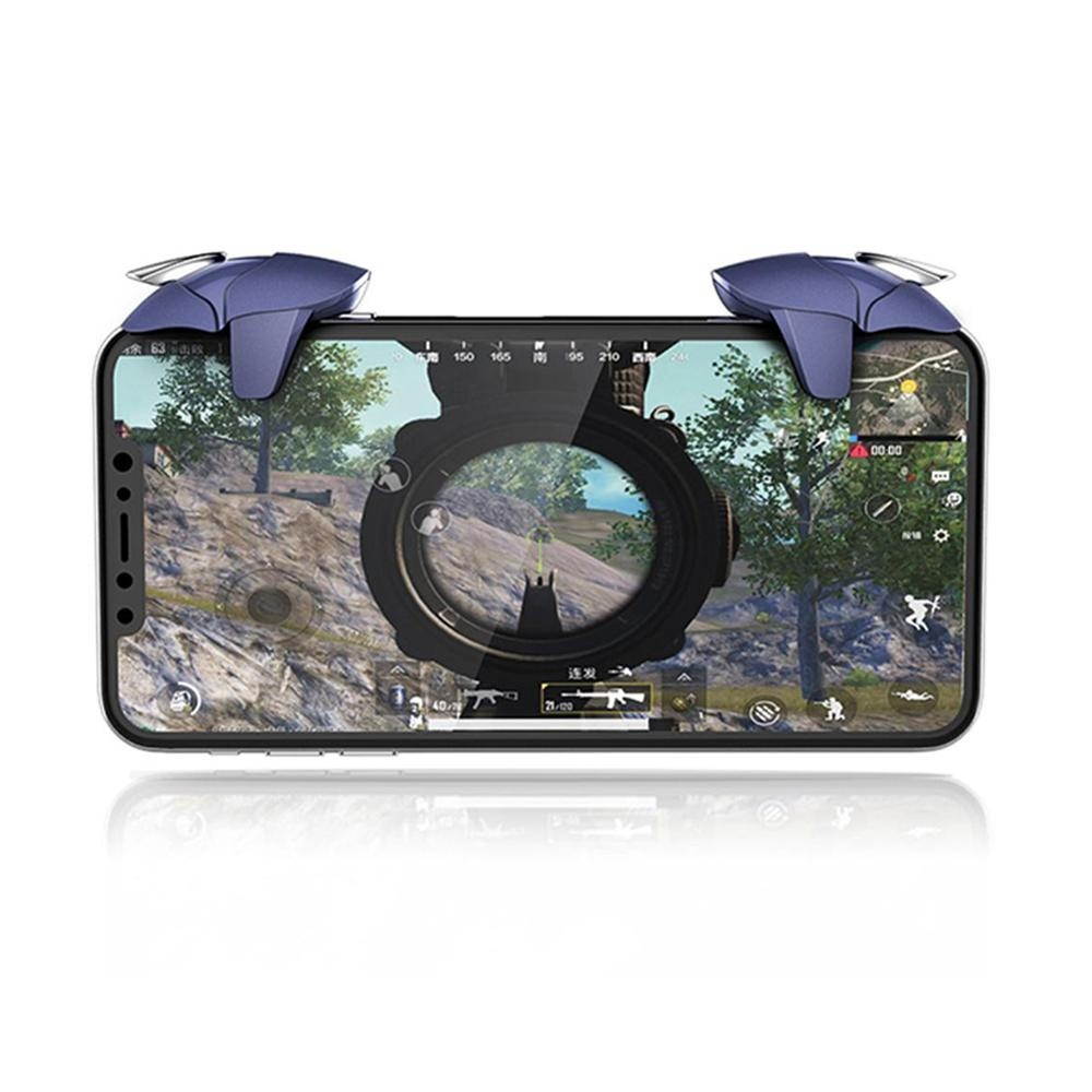 Shark Design Gaming Joystick for PUBG Mobile Gamepad L1R1 Mobile Phone Game Shooter PUBG Controller Trigger Fire Button Handle